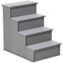 Dog stairs PawHut 40x59x54.2cm, gray