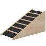 Dog stairs PawHut 90x40x45cm., light brown/black