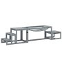 Koirien agility-setti, 3 osaa, 117 × 50 × 56 cm