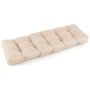 Penkin pehmuste, tikattu, musta/beige/harmaa, 132,08 × 49,53 × 15,24 cm