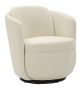 Living room armchair Torino, swivel, 70 × 75 × 72 cm
