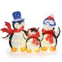 Lighting Christmas decoration, 3 pieces