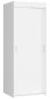 Wardrobe NORE 2D, white