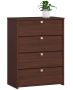Shoe cabinet NORE4, dark brown