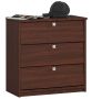 Shoe cabinet MINI3, dark brown