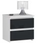 Nightstand NORE CL2 40 cm., dark gray