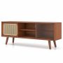 TV cabinet, with 2 sliding doors, 120.65 × 45.72 × 30.48 cm