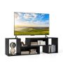 TV stand, 2 L-shaped shelves, 80 × 40 × 30 cm