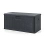 Terrace storage box, 380 l, Grey, 130 × 64 × 59 cm