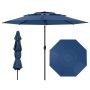 Patio umbrella, 8 ribs, 300 × 245 × 300 cm