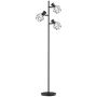 Floor lamp Homcom 28x28x169cm., black