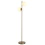 Floor lamp Homcom 39x28x165cm., gold/white