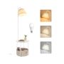VASAGLE floor lamp LFL004WC04, 3 in 1, Ø 45 × 161.5 cm