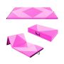 Training mat, foldable, Pink, 8 × 4 × 2 inches
