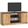 TV-taso K120 2D 1P CLP, tammi, 120 × 55 × 40 cm