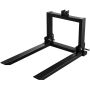 3-point pallet forks, 907.2 kg, steel, 64.8x55.9x104.1 cm for tractor
