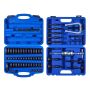 Bearing and ring pressing set, 52 + 16 pieces with sliding hammer
