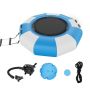 Inflatable water trampoline 6.5 feet with ladder and air pump
