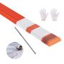 Road markings, 183 cm, fiberglass snow sticks