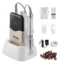 Electric cordless nail drill with 6 bits and charging base
