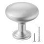 Cabinet handles, 25 pcs., 28 mm, zinc alloy, nickel color