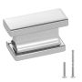 Cabinet handles, 10 pcs., 36 mm zinc alloy, chrome