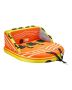 Towed inflatable boat tube for 1-3 passengers, with nylon cover and 16 handles
