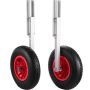 Boat launching wheels 15 inch, aluminum, 300 lb load capacity, 4 pcs. pins