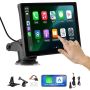 Car wireless stereo system, 228.6 mm HD screen, carplay, android auto