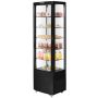 Large 278 L refrigerated display case for bakeries, 5 levels, LED, TURBO cooling