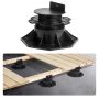 Terrace blocks (24 pcs.), adjustable pedestal base 60–135 mm, plastic