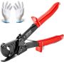 Ratchet cable cutter 25.4 cm, 240 mm², silicon-manganese steel
