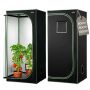 Indoor grow tent 80x80x180 cm, 600D film, window, zipper