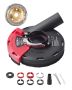 Universal dust hood for angle grinder 4-5 inches with diamond disc
