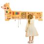 Puppies Montessori sensory activity wall, 12 activities, for children 3–12 years