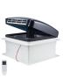 RV 14 inch 12V reversible fan with remote control and rain cover