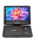 Portable DVD player, 10.1 inch HD screen, rechargeable battery