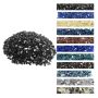 Fireplace glass, 12.7 mm, high temperature resistant, black