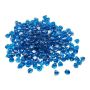 Fireplace glass Caribbean blue, 9 kg, temperature resistant, diamond beads, 25 mm