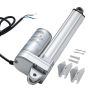 12 V linear actuator, 152.4 mm stroke, IP65, 3000 N, 5 mm/s