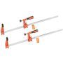 F-shaped woodworking clamps, 61 cm, 2 pcs.