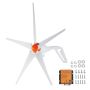 500 W wind turbine generator set with MPPT controller, 12 V, 5 blades