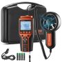 Digital Handheld Anemometer with LED Display, Wind Speed ​​and Temperature, 14℉-140℉, HVAC, Sailing