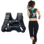 Weighted vest 30 lbs with reflective tape, adjustable, training equipment