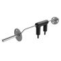 Safe 32mm weight squat bar with pads, 1500lb load capacity