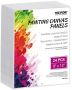 Canvas boards for painting, 9x12 inches, 24 pcs. white boards
