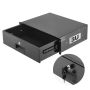 3U-mounted lockable server drawer with cable management holes
