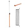Adjustable steel load bar 1016–1854 mm with partition