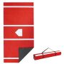 Baseball and softball batting mat, 366x183 cm, red