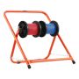 Cable reel holder, steel, portable, 508 mm diameter